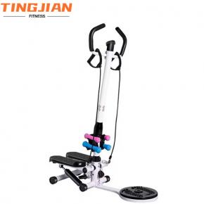 Home Workout Trainer Mini Stepper With Handlebar and Dumbbell  TJ-1504