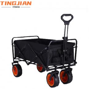 Garden Outdoor Camping Foldable Trolley Shopping Trolleys Carts TJ-C3 