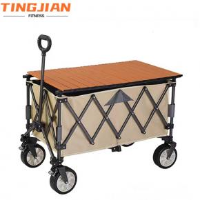 Garden Outdoor Camping Foldable Trolley Shopping Trolleys Carts TJ-C6